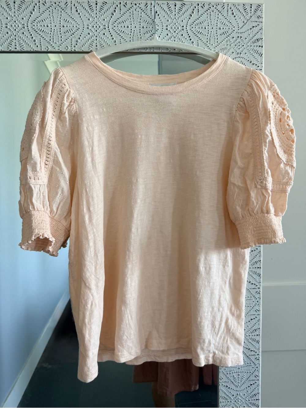 Design History Peach Knit Tee